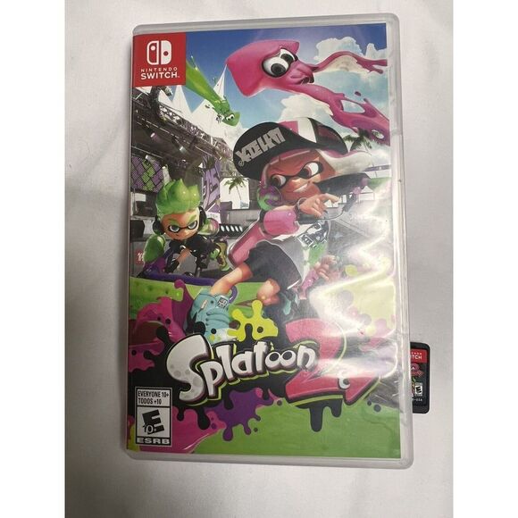 Splatoon 2 Nintendo Video Game Switch Action Shooter Multiplayer E10+ CIA-O‎ - Picture 2 of 6